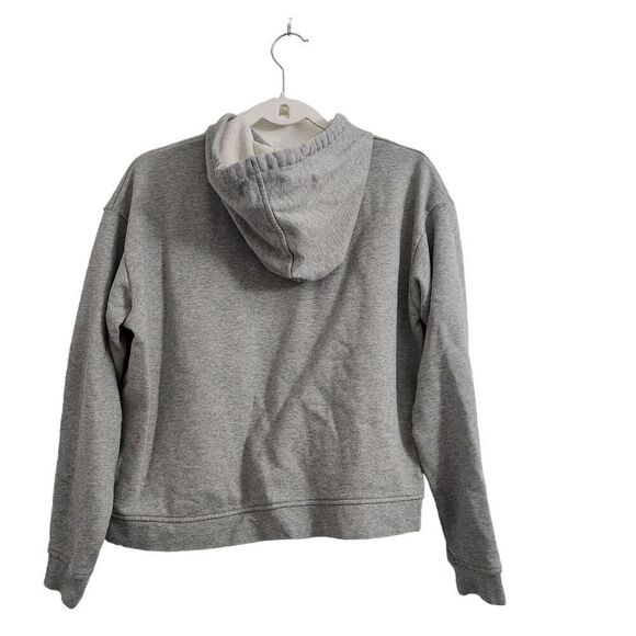 Everlane Sweater Womens Small Gray 100% Human Hoodie Pullover Sweatshirt Cotton - Picture 5 of 7